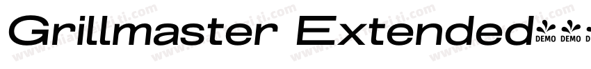 Grillmaster Extended字体转换